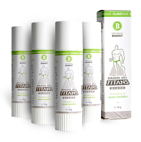 Baume des Titans Blanc  - 100% naturel