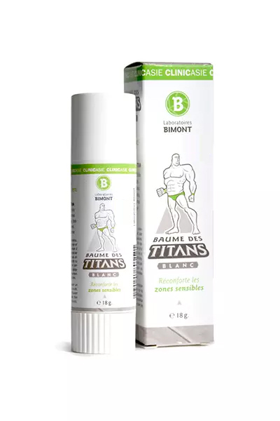 Baume des Titans Blanc - 100% naturel