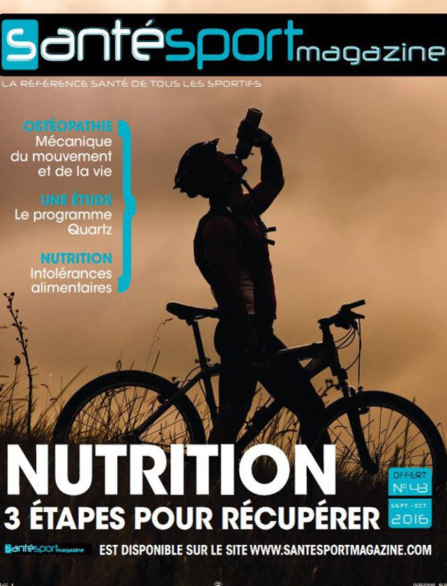 SANTE SPORT MAGAZINE - SEPTEMBRE OCTOBRE 2016 / PRESSE