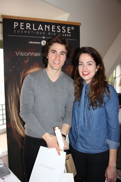 Julien Dereims et Anouschka Delon